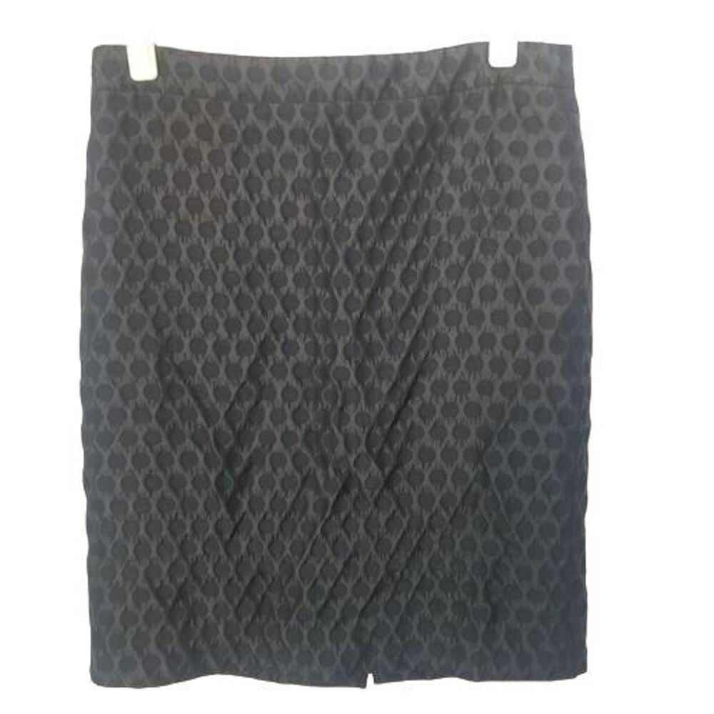 J. Crew Womens Polka Dot The Pencil Skirt Size 8 Preppy Classic Career Corp Work